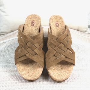 UGG Wedge Sandals - SZ 7 - NEW